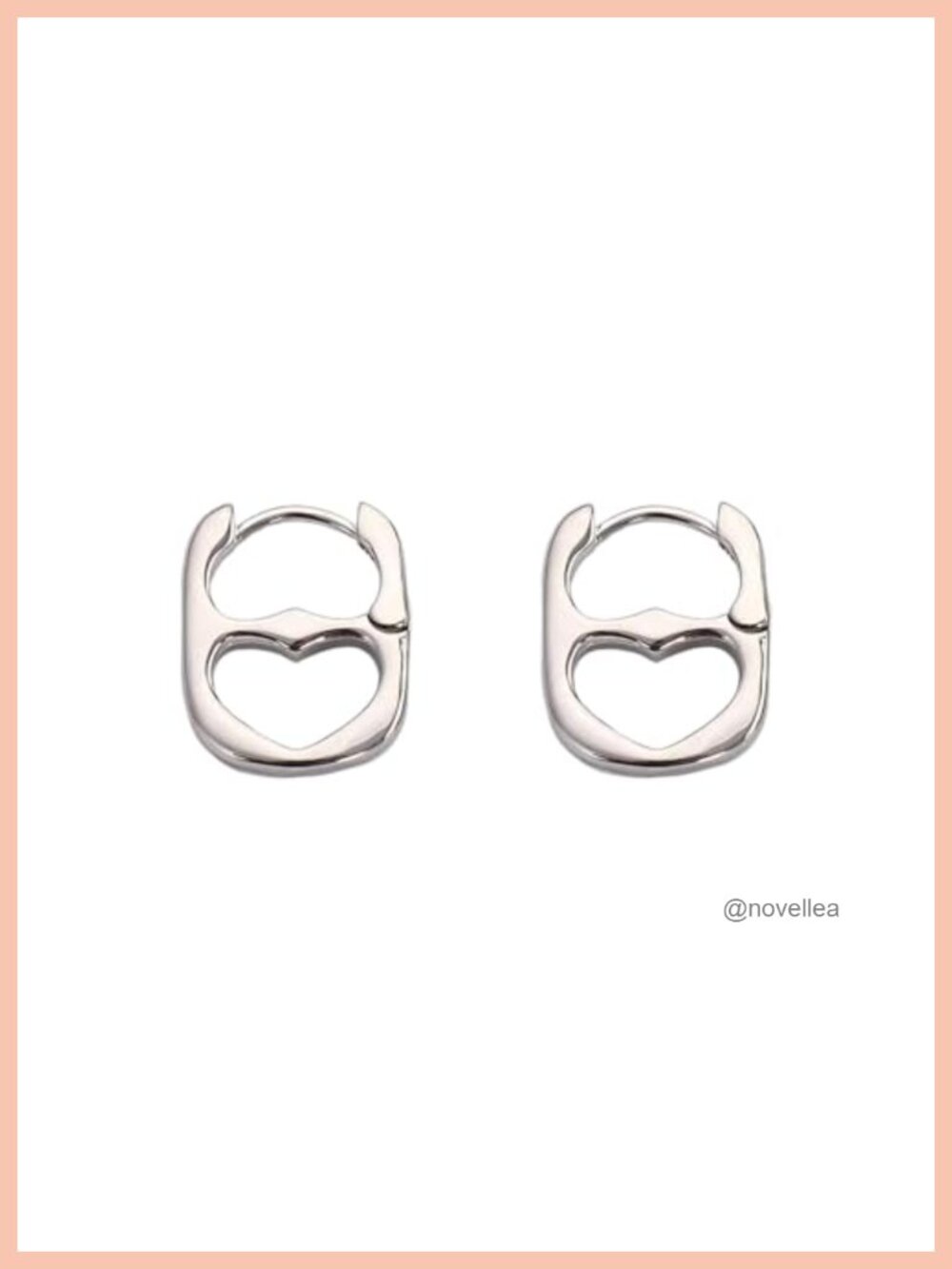 Sterling Silver Soda Tab Necklace 14K Yellow Gold Hoop Earrings Set Y2K